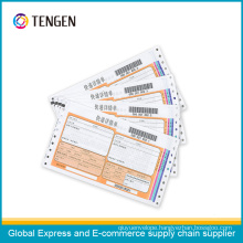 International Air Waybill for Express Shipping and Tracking